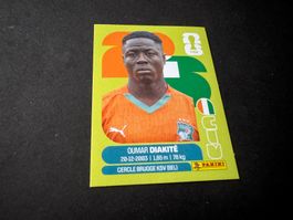 Panini FIFA Fussball WM 2026 Sticker Oumar Diakité CIV 20