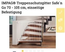 Impag Treppenschutzgitter 70-105cm