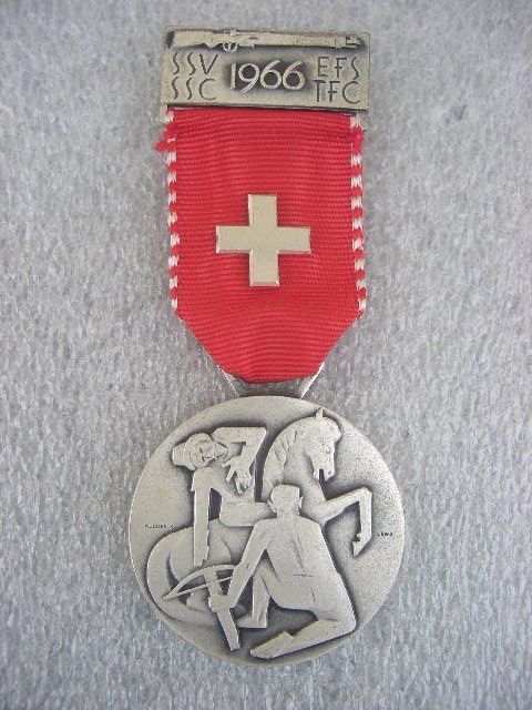 Medaillen: EIDG. FELDSCHIESSEN 1966 – Gebraucht aus Thürnen von Chluuri