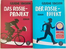 Bücher Das Rosie-Projekt + Der Rosie-Effekt v Graeme Simsion