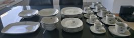 34pcs Modern Dinnerware Set (LIPO) - Like New!