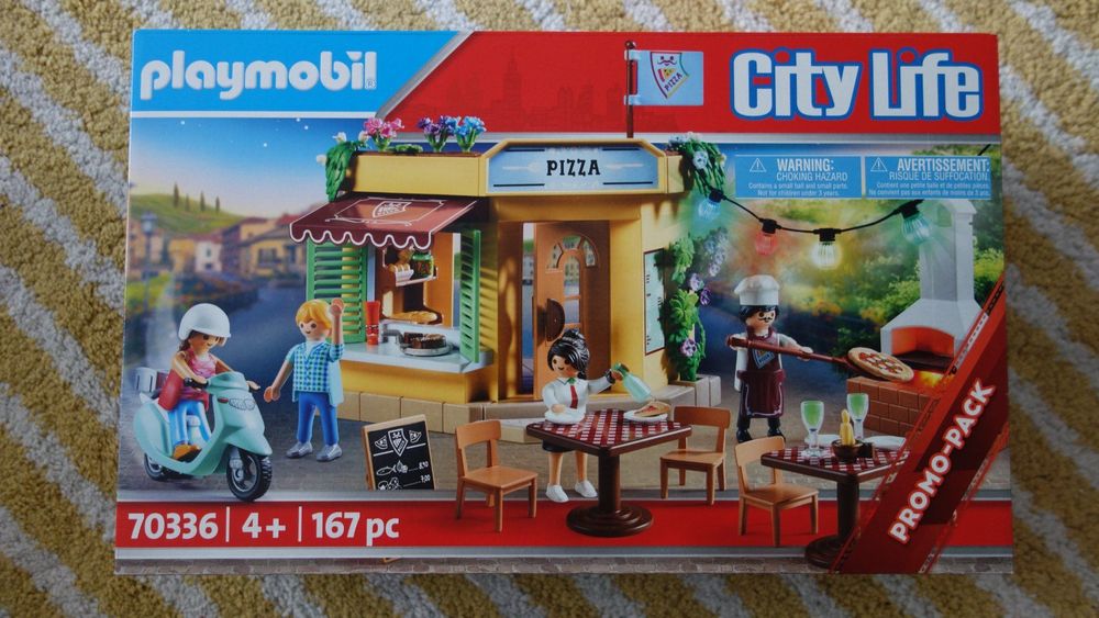 Playmobil City Life Pizzeria mit Lichterkette (Gebraucht) in Zollikerberg für CHF 25 – mit