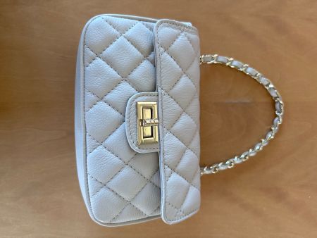 Creme farbige, Crossbody Handtasche