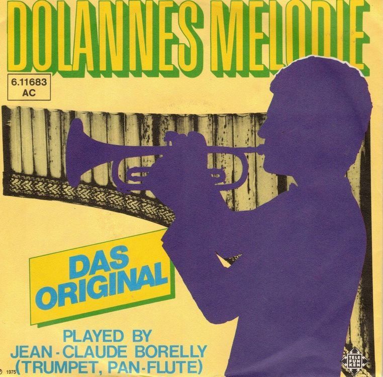 Dischi in vinile: J. C. Borelly  --  Dolannes Melodie  Single7 – Usato da Rheinau venduto da asteng
