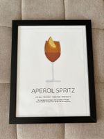 Aperol Spritz Bild mit Rahmen
