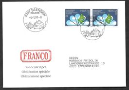 Sonderbrief S. 1462 1100 Jahre Seengen 4.1.1993