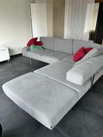 Ecksofa Couch Lounge gross grau gebraucht