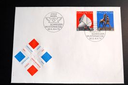 1974 Brief Sonderstempel MUBA - Europamarken