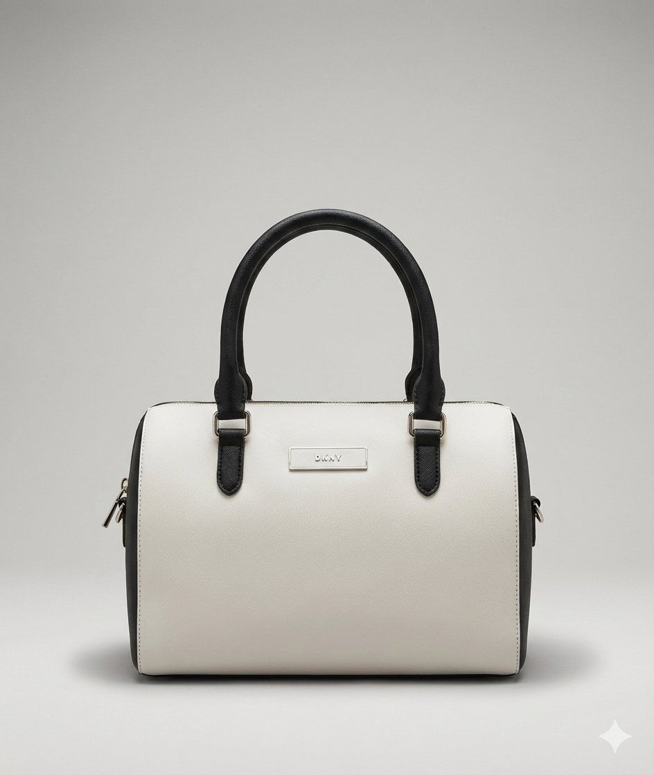 DKNY Borse da donna: Chic DKNY White & Black Handbag – Nuovo (secondo la descrizione) da Mägenwil venduto da ele_cd7w