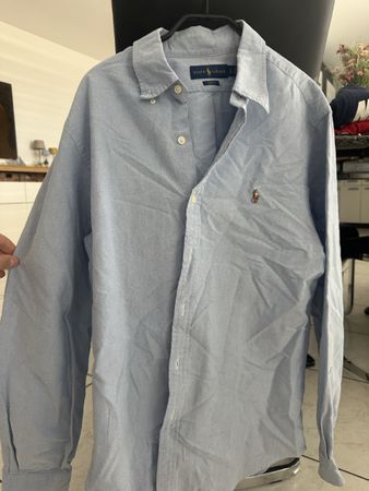Ralph Lauren Hemd hellblau Grösse L leicht getragen