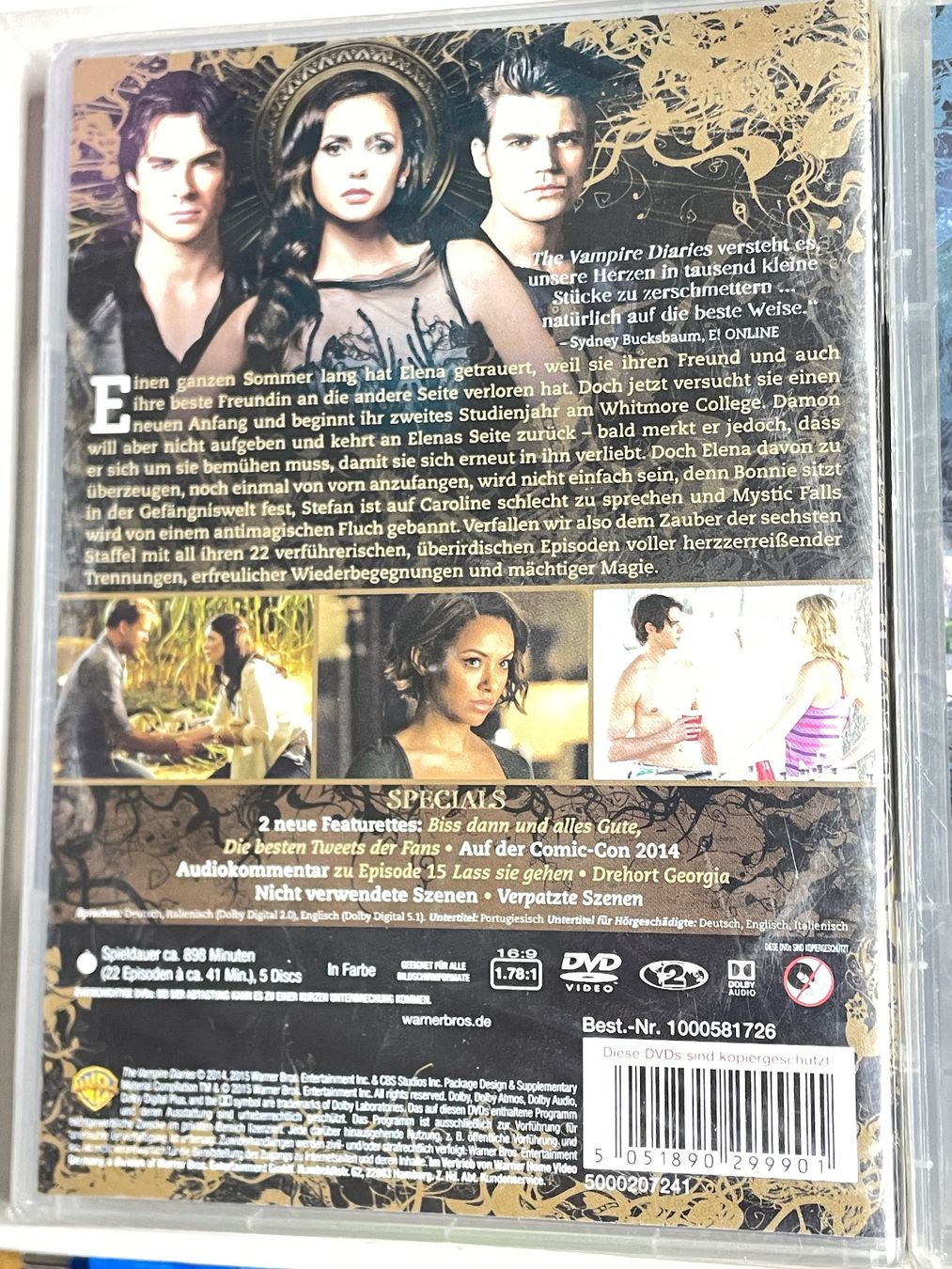 Tutti i DVDs: The Vampire Diaries  6 + 7 (Fabrikneu) – Nuovo e nell'imballaggio originale da Muri b. Bern venduto da AdidasCollector 3
