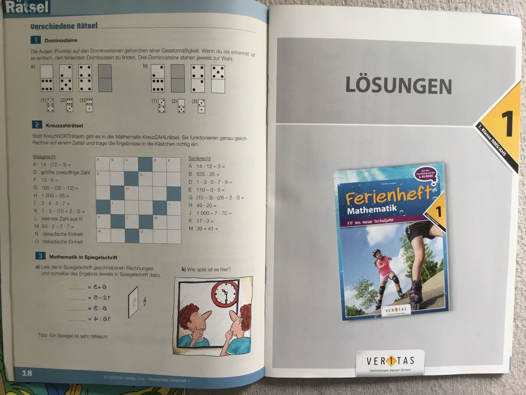 Libri: Globis Mal und Spielheft, Ferienheft Mathematik – Nuovo (secondo la descrizione) da Diessenhofen venduto da quinto9 6