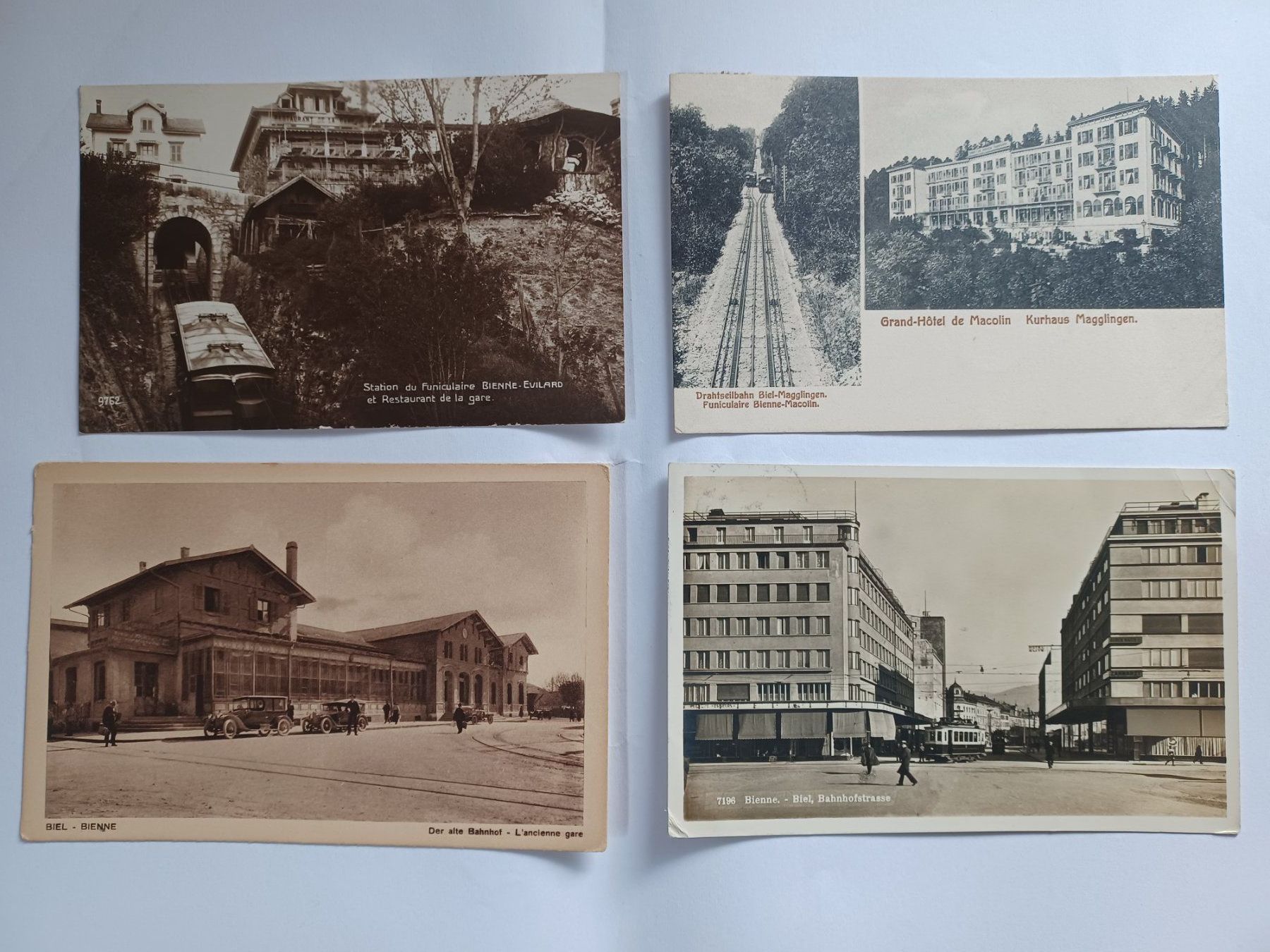 Cartoline postali: Alte Ansichtskarten Sammlung, 20 Stück Biel/Bienne – Usato da Ipsach venduto da rud_9wkq 1