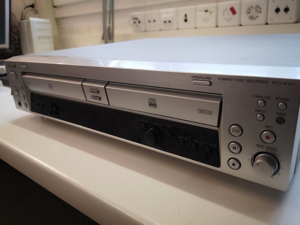 SONY RCDW100 CD Recorder Kaufen auf Ricardo