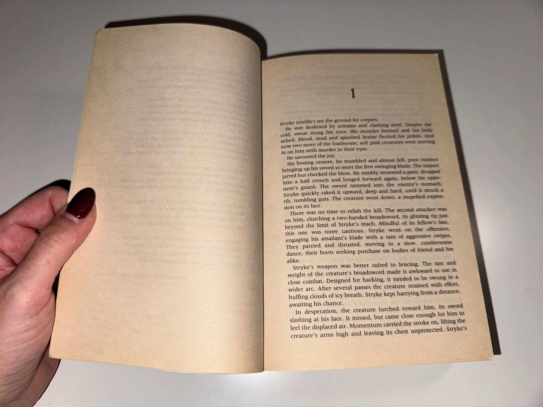 Libri: NOVEL: Stan Nicholls, Orcs – Usato da Grosswangen venduto da English_books 3