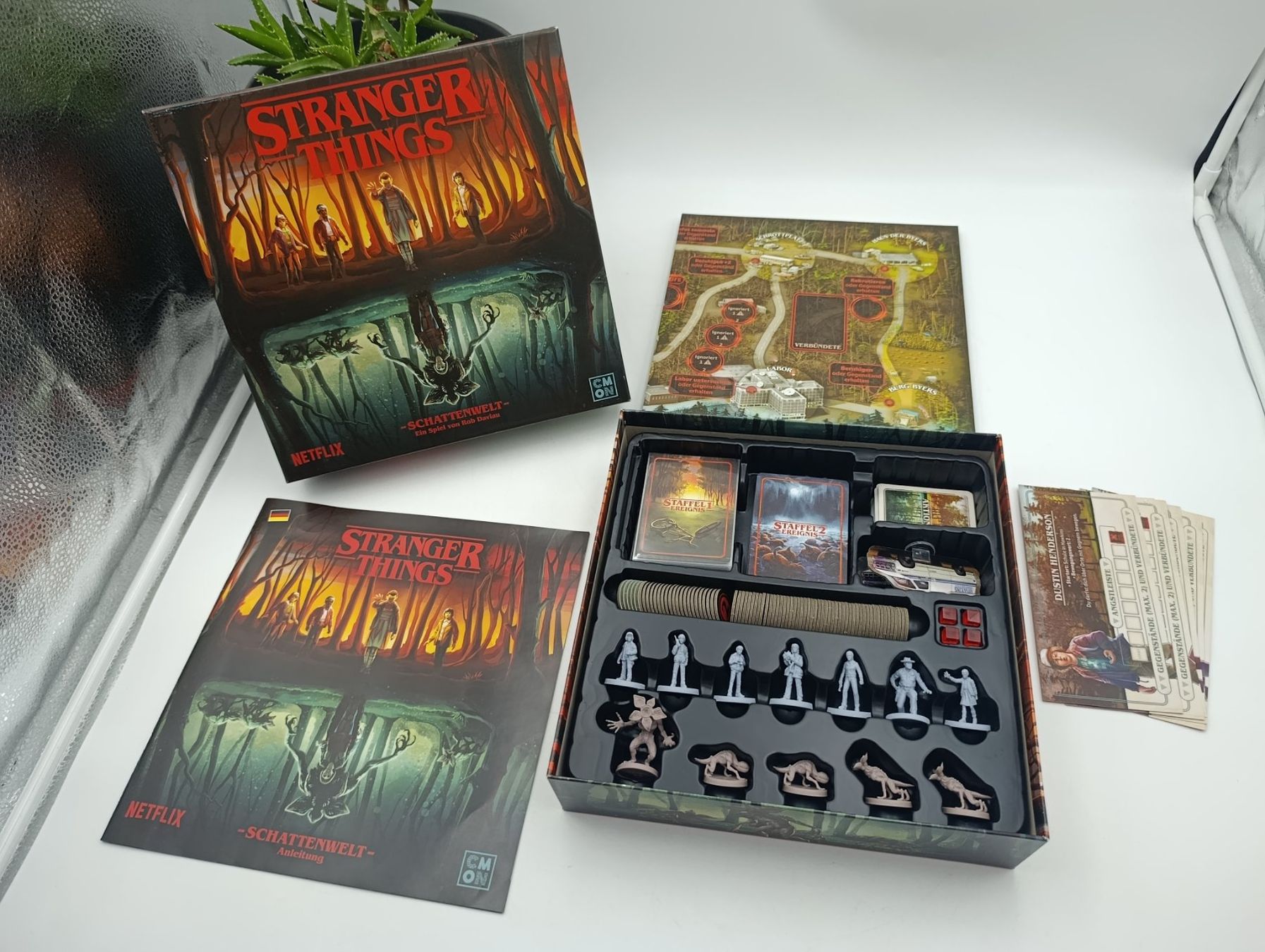 Giochi: Stranger Things Schattenwelt Brettspiel Deutsch – Usato da Wil SG venduto da Donaldus 2