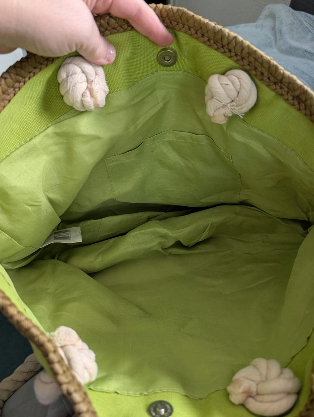 Taschen: Eine Strandtasche – Neu (gemäss Beschreibung) aus Zweisimmen von Mousie 1