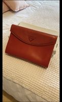 Sac à bandoulière rouge vintage cuir