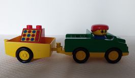 Duplo voiture avec remorque