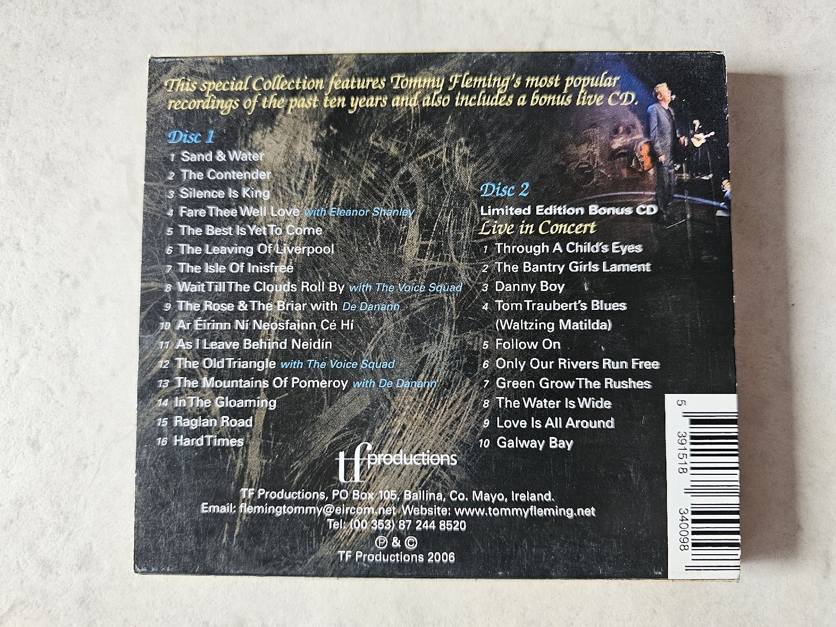 CD: Tommy Fleming  -  The Collection / 2 CD Limited Edition – Usato da Schneisingen venduto da backstore24 1