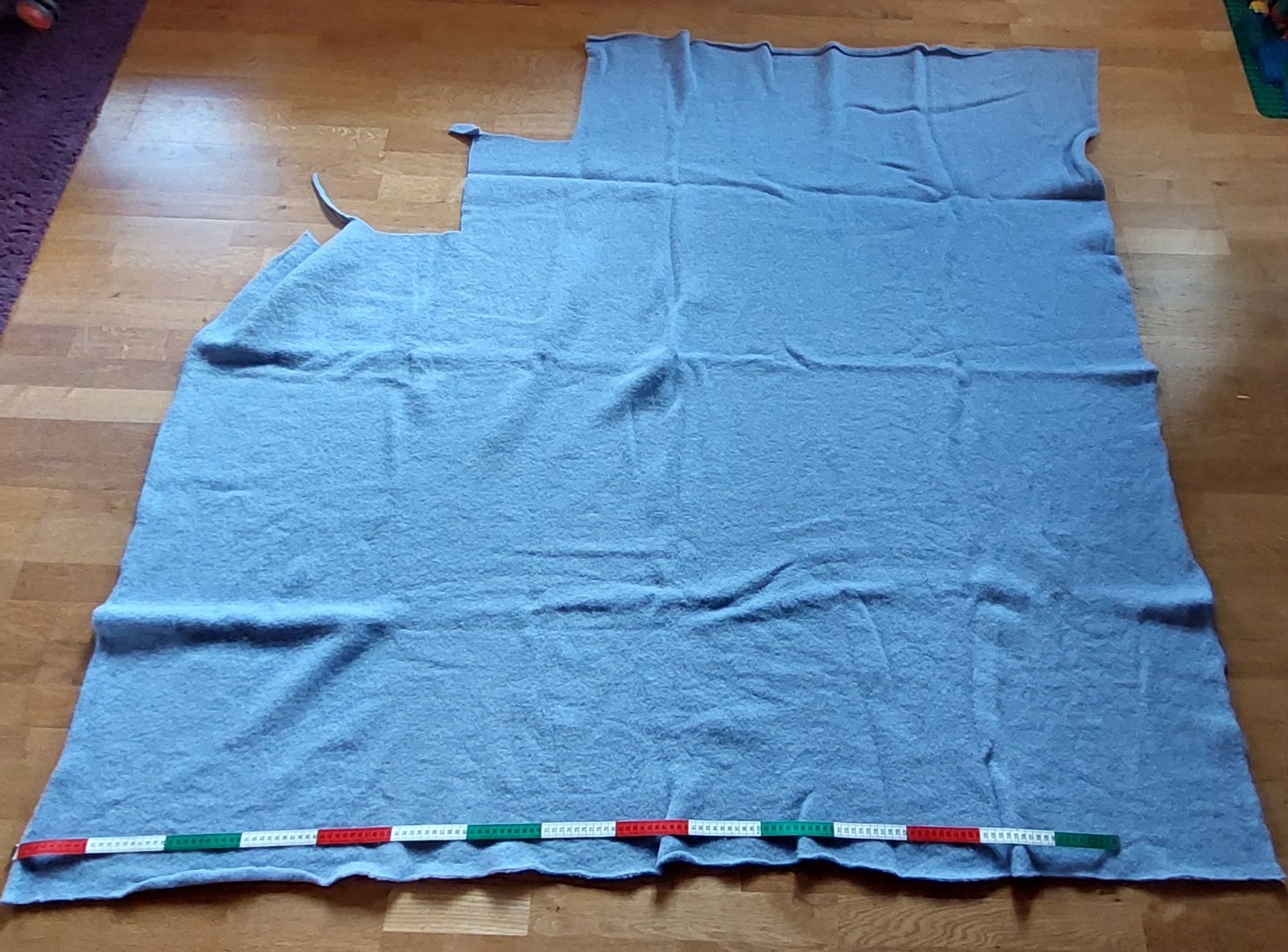 Stoffe: Wollfleece Stoff 100% Merinowolle – Neu (gemäss Beschreibung) aus Schmidrüti von Novemberchind 1