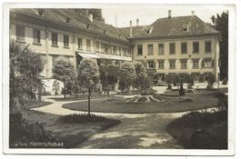 Herisau (AR) Heinrichsbad - Restaurant - Garten Foto-AK 1934