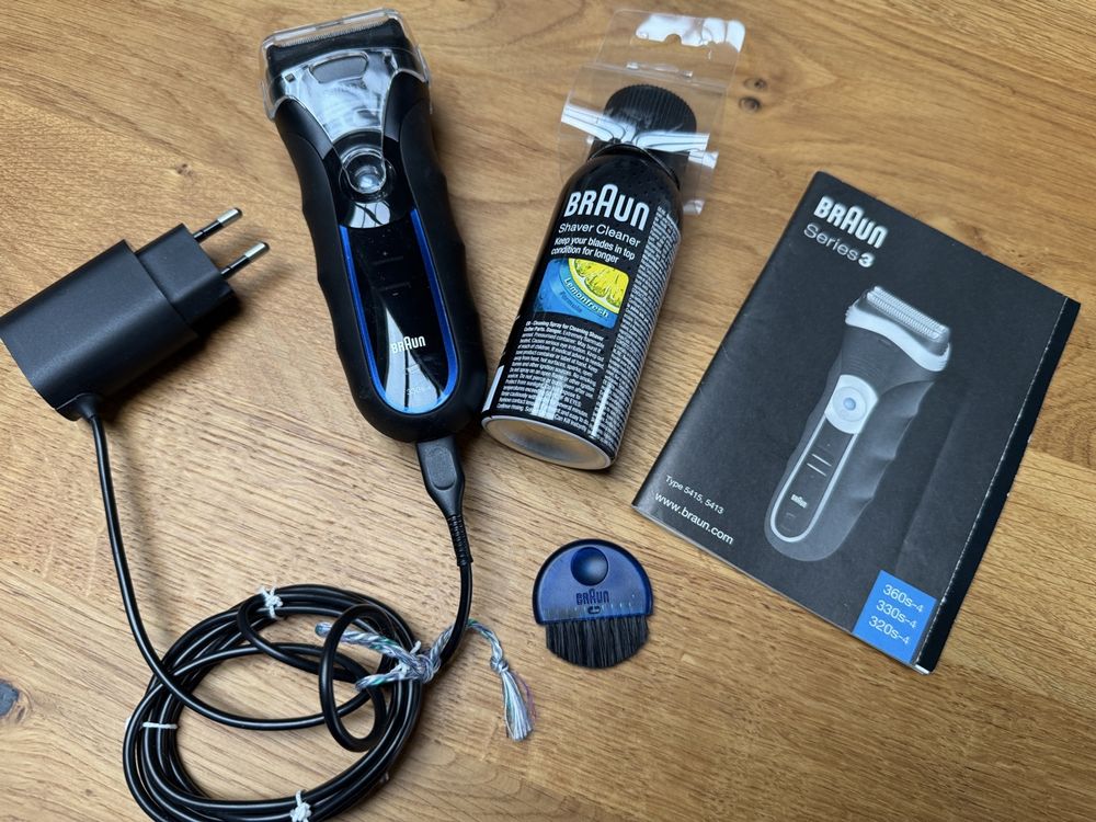 Braun Rasoi & Lamette da barba: BRAUN Rasierapparat Serie 3 - Inkl. Zubehör & Beschreibung – Usato da Gurmels venduto da topsommer