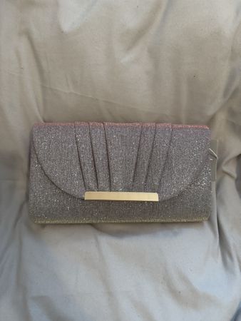 Glitzernde Abendtasche / Clutch, ungebraucht