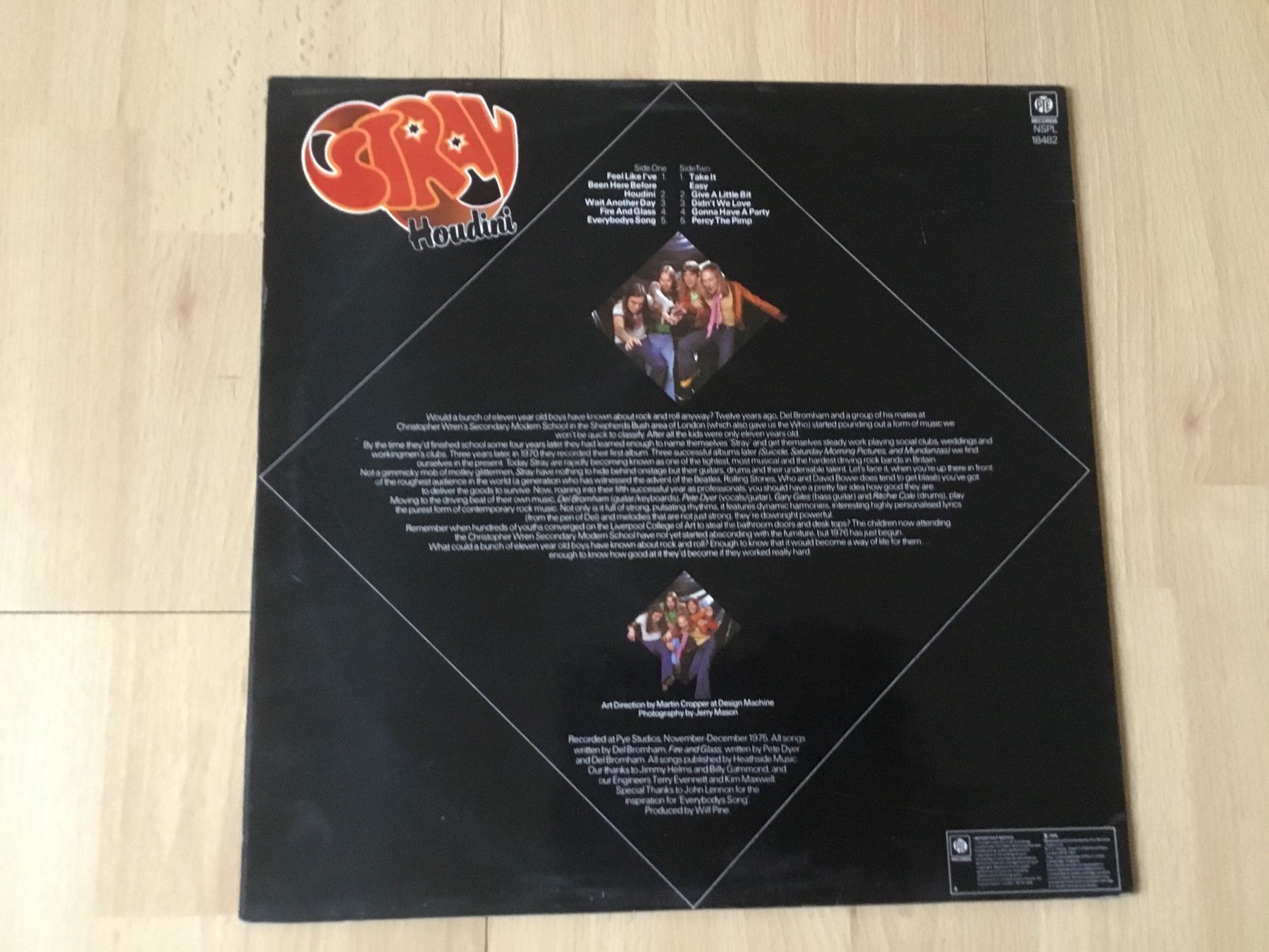 Dischi in vinile: Stray / Houdini – Usato da Kreuzlingen venduto da Schuggerman 1