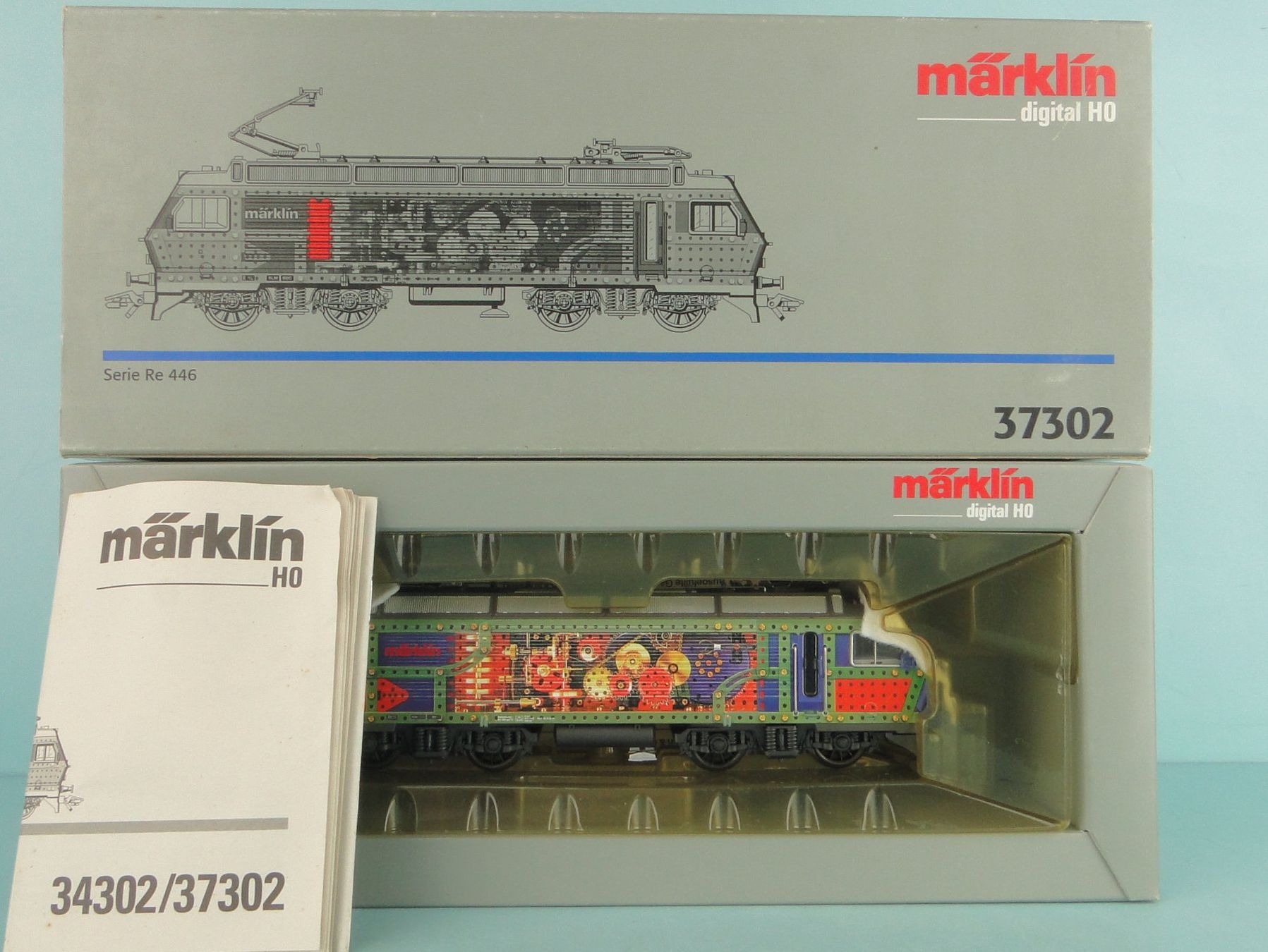 Märklin Modellini di ferrovie: Märklin 37302 Re 446, Digital – Usato da Bülach venduto da cann11 8
