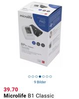 Microlife-Blutdruckmessgerät-B1 Classic. NEU.