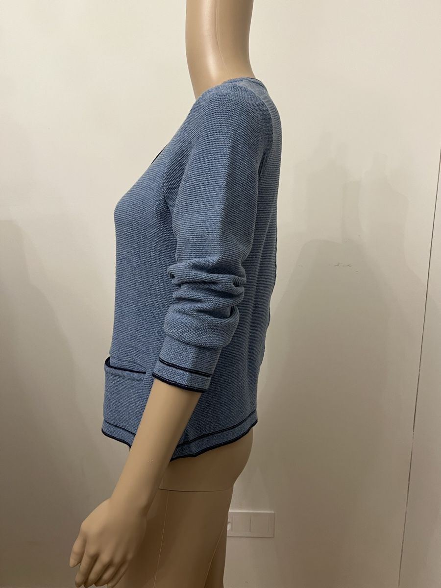 Giacche: Huber Strickjacke, hellblau, Gr. 36 – Usato da Basel venduto da Ksjusha 2