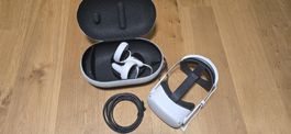 Meta Quest 2 VR Headset mit Batterie und Etui gebraucht