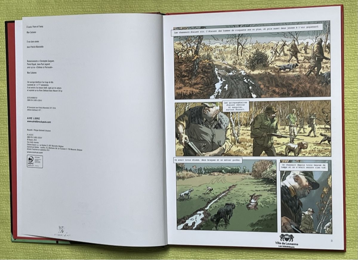 Comics: Cabanes/Manchette Fatale BD édition limitée – Gebraucht aus La Tour-de-Peilz von Pansy02 2