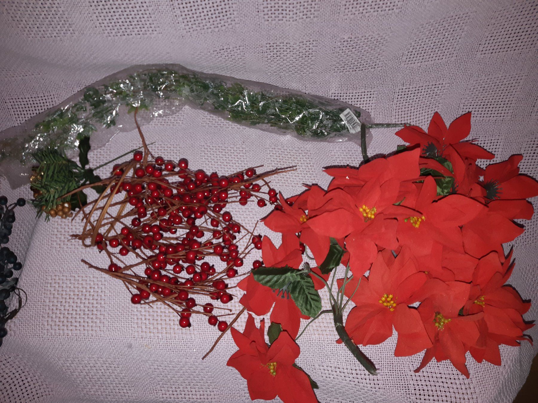 Tutte le decorazioni: Winter / Weihnachtsblumen Kunst Dekoration – Usato da Studen SZ venduto da Kbybrig 2