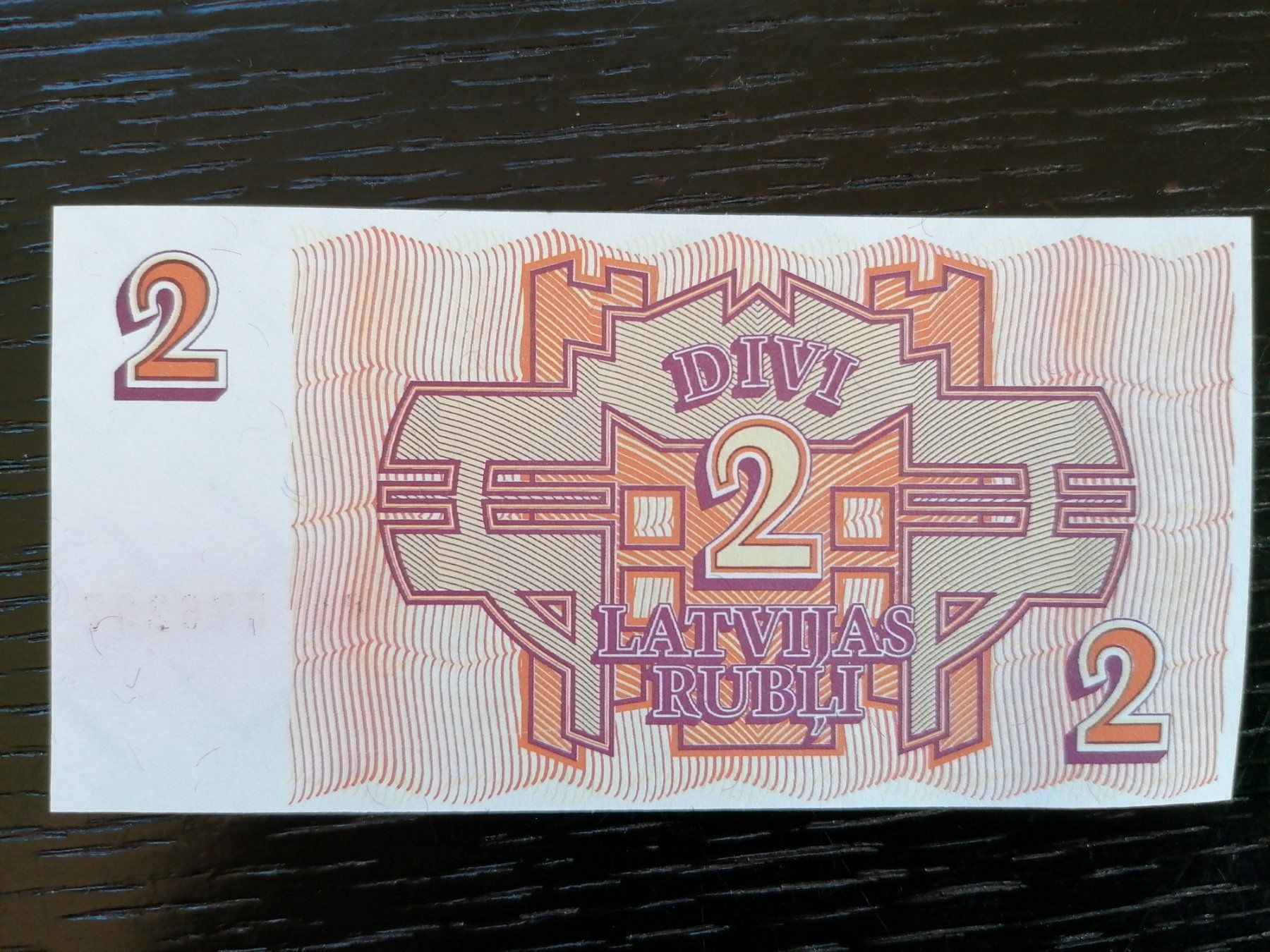 Banknoten: 2 Rubli Rubel Lettland Note – Neu (gemäss Beschreibung) aus Büttikon AG von Amineah 1