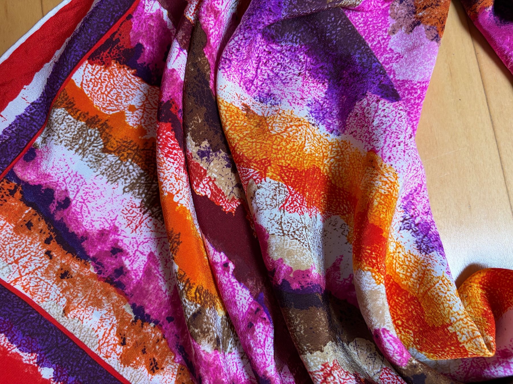 Foulard & Sciarpe: Zenith Seide Foulard – Usato da Unterägeri venduto da Jutka_04 5