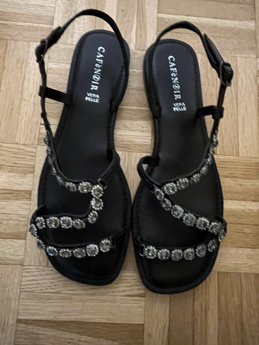 Damenschuhe: CAFE NOIR sandales noir 40, Neuf – Neu und originalverpackt aus St-Blaise von endora63