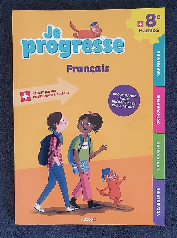Libri: Français + maths 8 Harmos Je progresse – Usato da Servion venduto da meno999 1