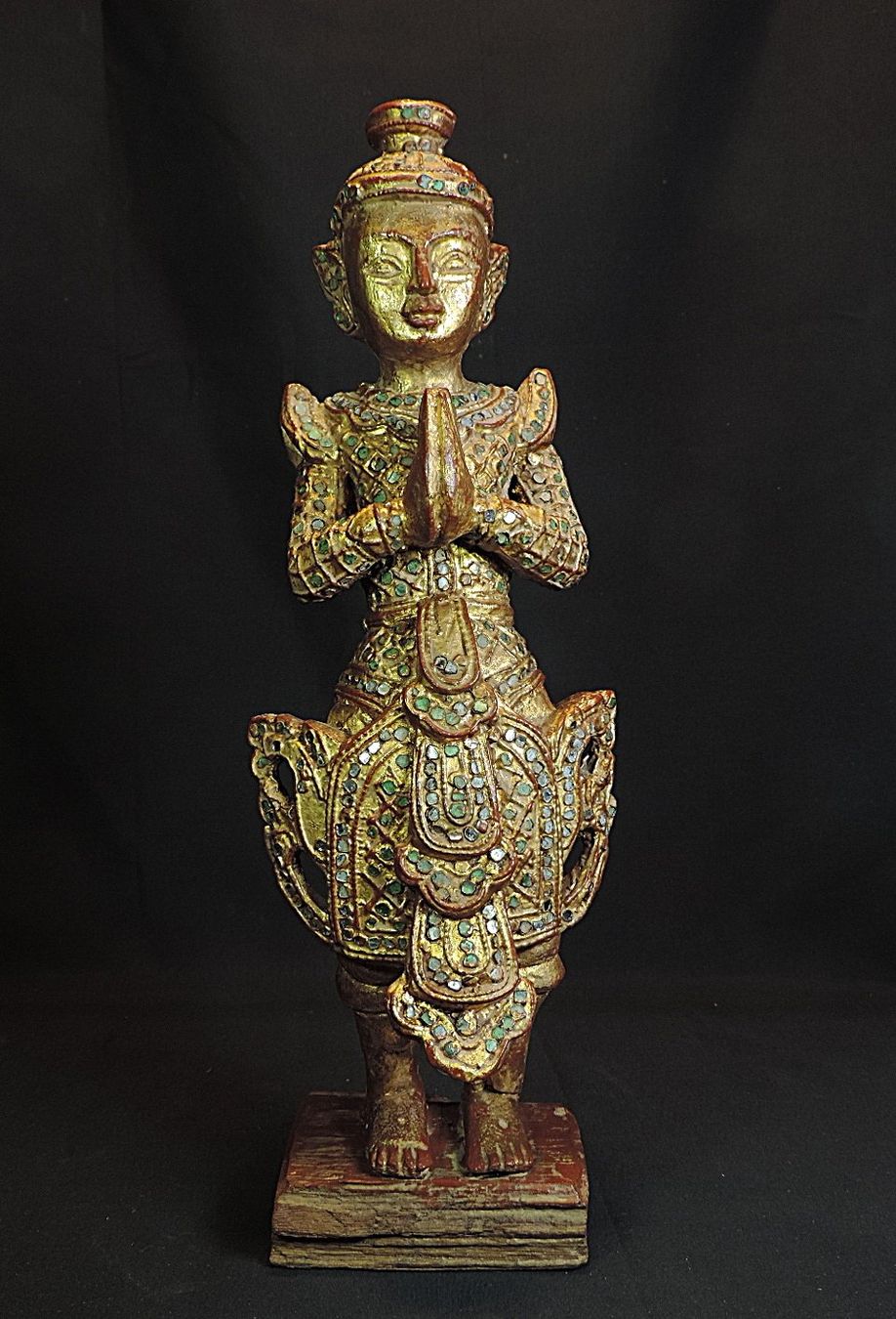 Figuren: Teppanom, Tempelfigur aus Thailand – Gebraucht aus Duggingen von roterbambus