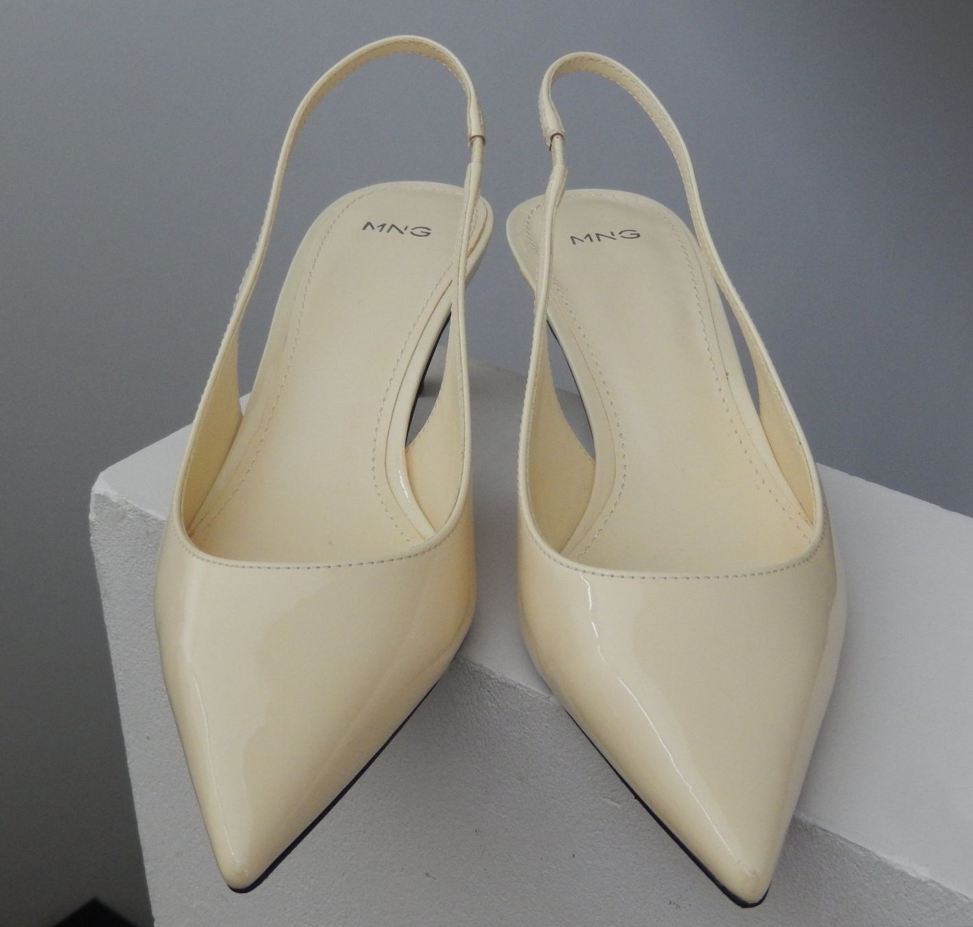 Mango Chaussures femmes: MNG Mango Slingbacks Gr. 36, pastellgelb – D'occasion à Tuggen par vivira 3