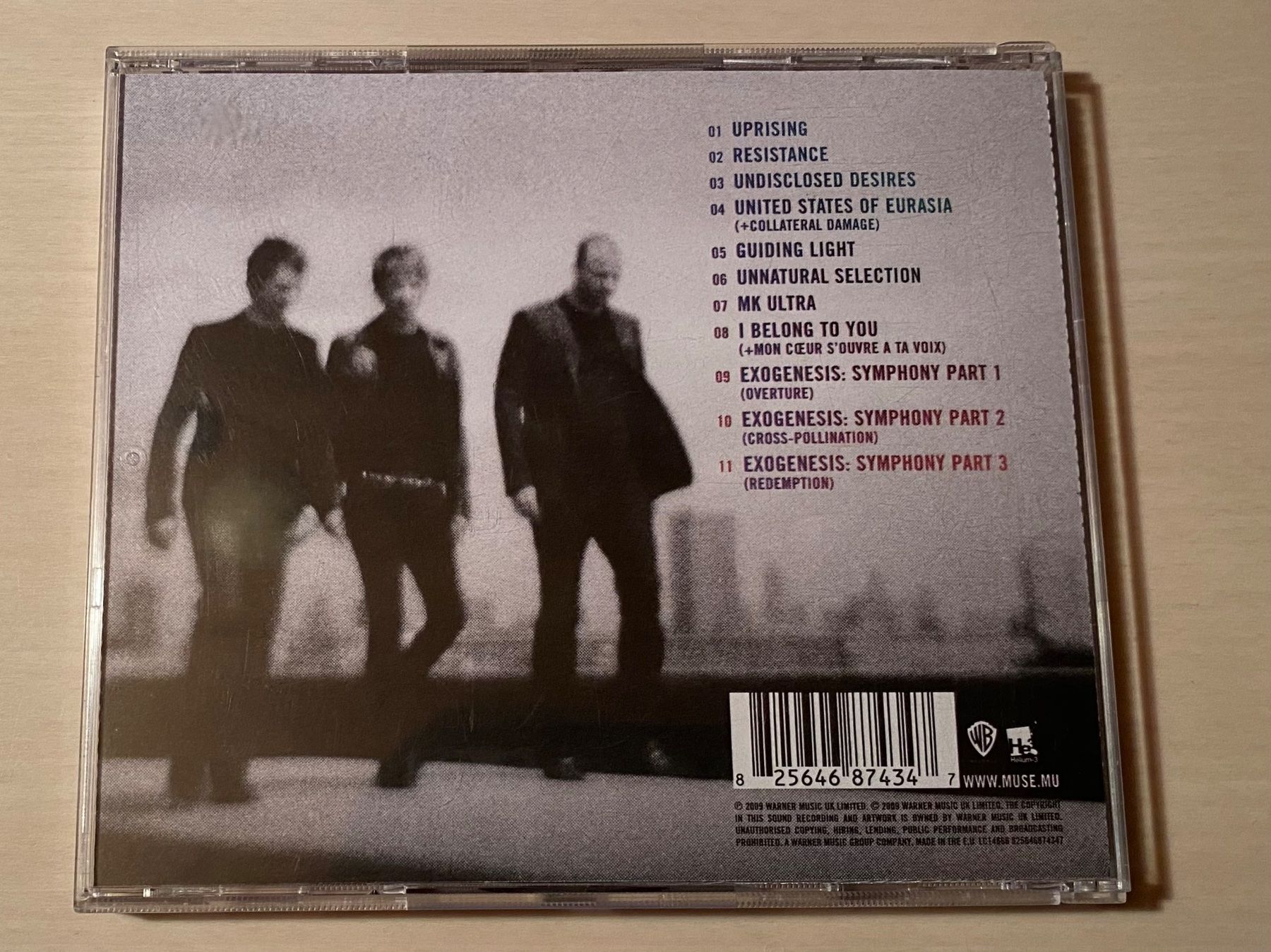 CDs: Muse - The Resistance – Gebraucht aus Oberried Brienz von Chyara 1