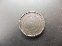 Italien Piemont Sardinien 5 Centesimi 1826