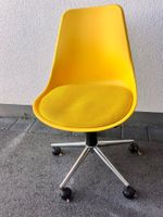 Siege de bureau à roulettes relabel. Jaune