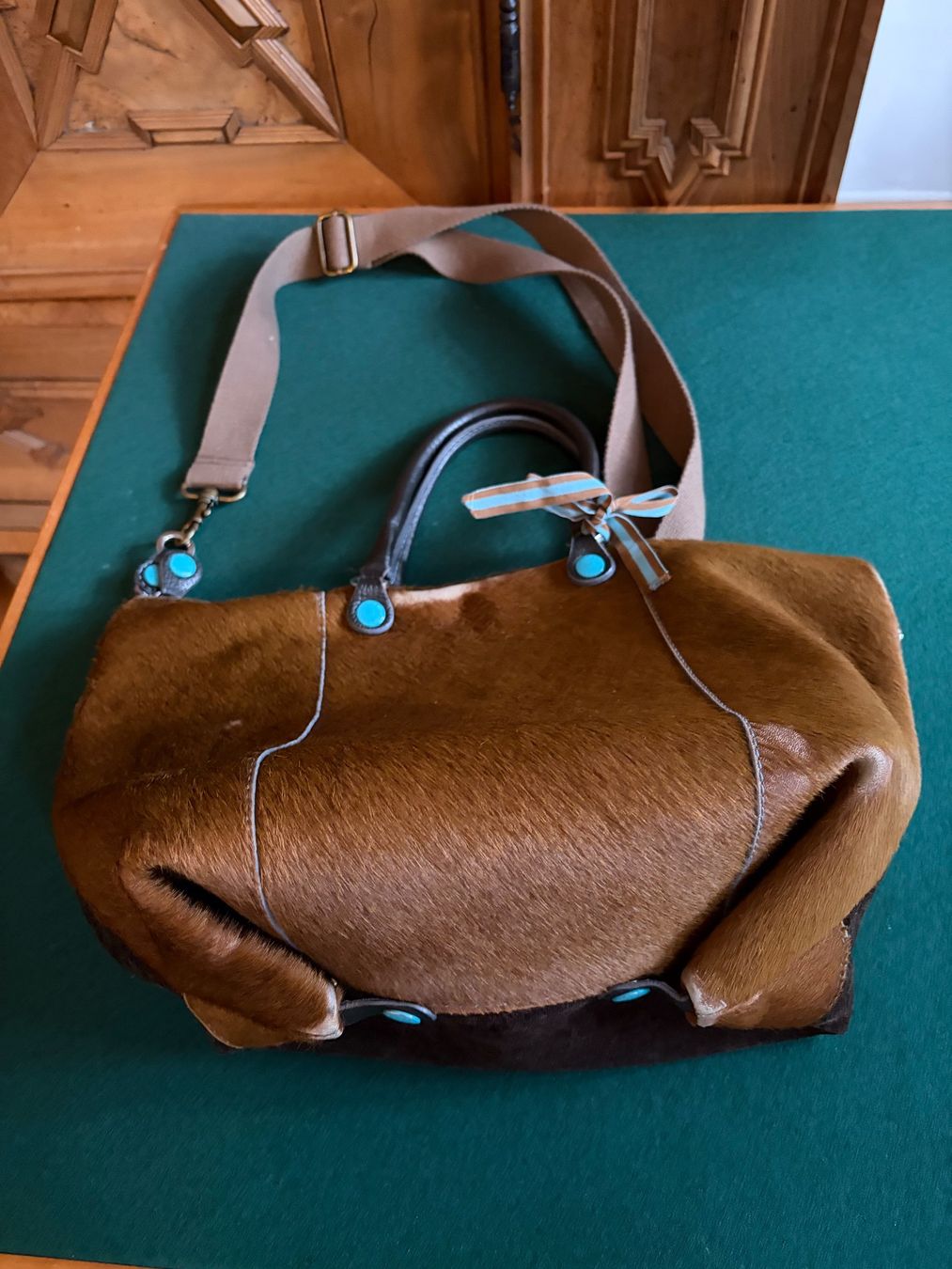 Taschen: CABS Tasche / Overcross oder Speedy/  Pferdeleder – Gebraucht aus Interlaken von Bona55 3