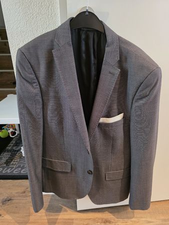 Herren Sakko WE Ultra Slim Fit Grau Grösse 50
