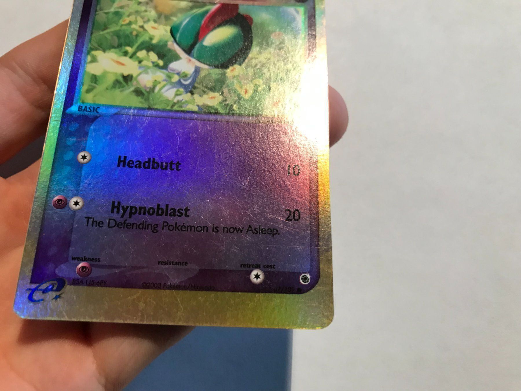Pokémon Carte collezionabili: Ralts reverse holo – Usato da Hagendorn venduto da Pokecollectorch 1
