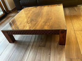 Table basse style indien