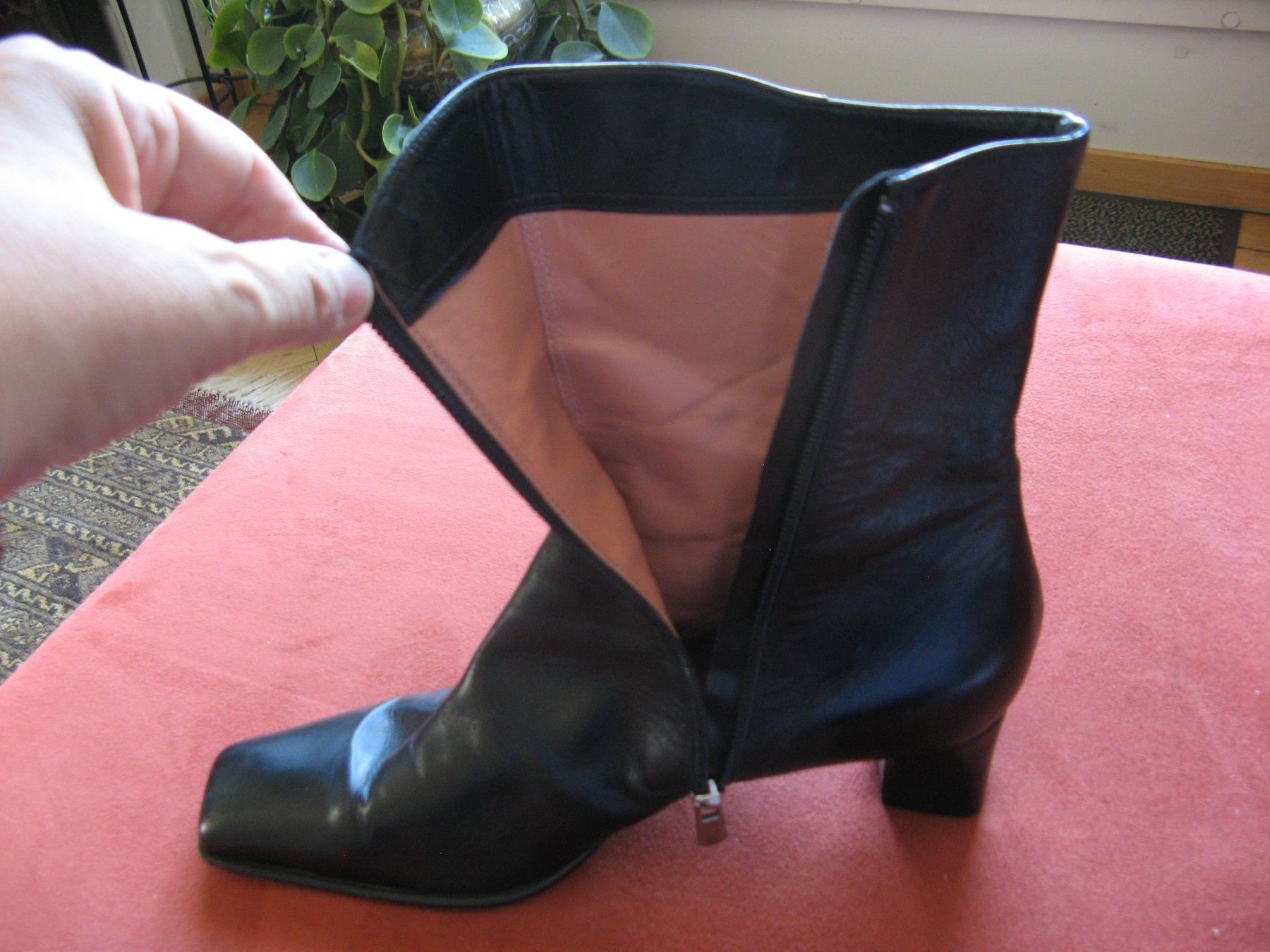 Chaussures femmes: Stiefeletten schwarz Gr. 40 Leder – D'occasion à Zürich par apil 3