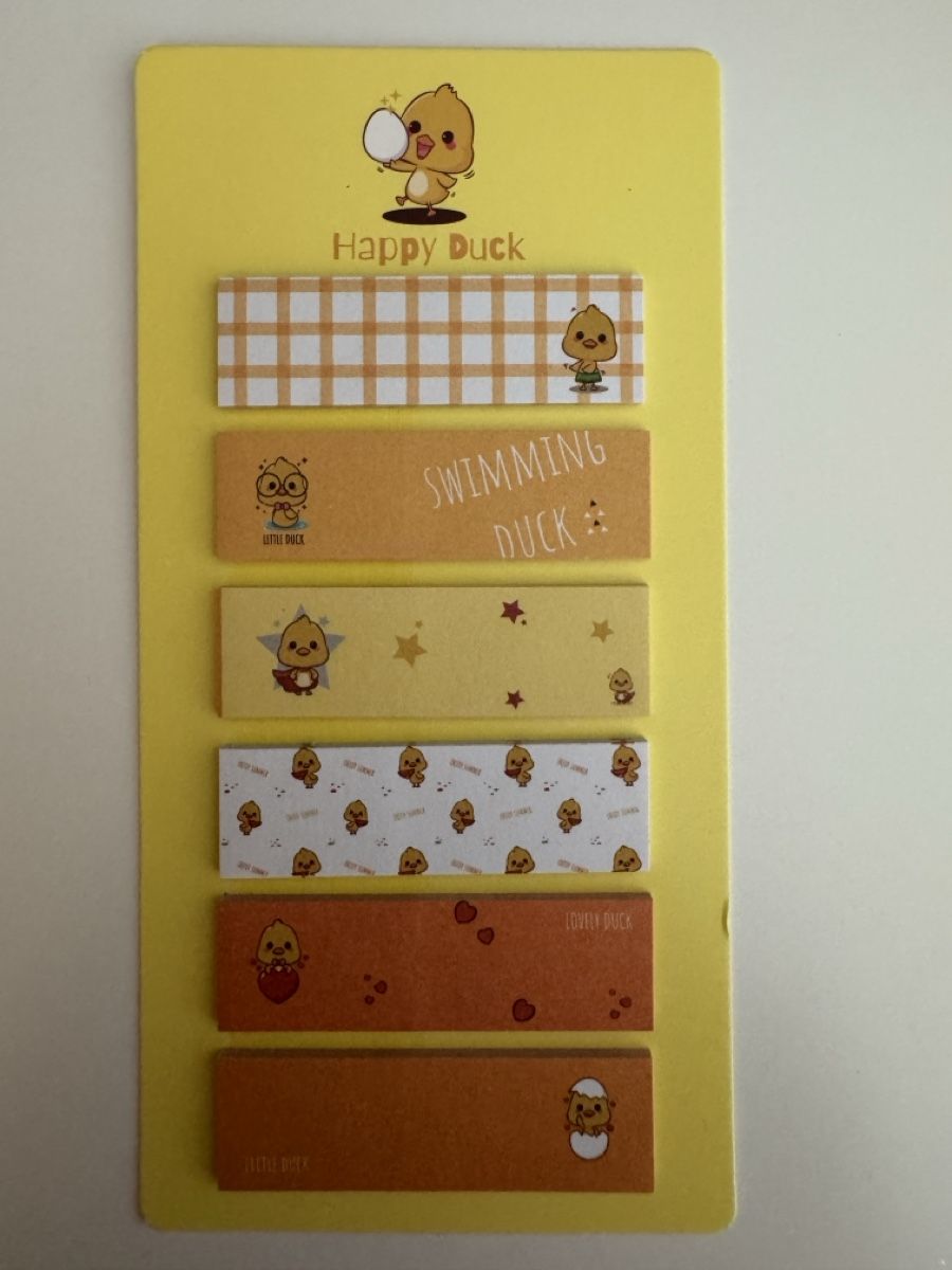 Aufkleber: Happy Duck Sticky Note - NEW! – Neu und originalverpackt aus Sins von sum_lv6d